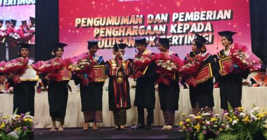 Lepas 425 Wisudawan/Wisudawati, UNR Komit Cetak Generasi Siap Bersaing Secara Global