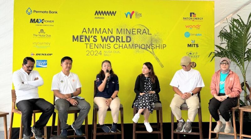 Atlet Tenis Indonesia Siap Bersaing di Kancah “Amman Mineral Men’s World Tennis Championship 2024” Nusa Dua